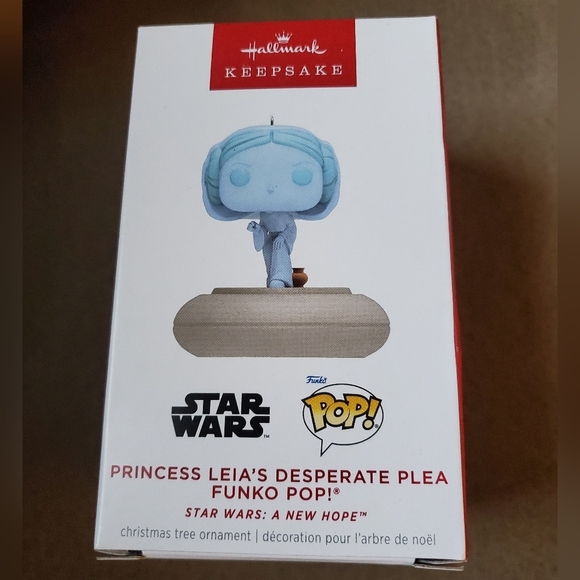 NIB Hallmark Star Wars: A New Hope Princess Leia's Desperate Plea Funko POP! - Picture 4 of 6